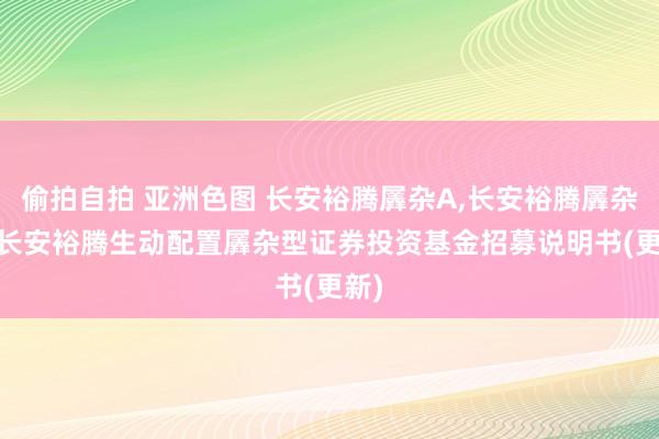 偷拍自拍 亚洲色图 长安裕腾羼杂A，长安裕腾羼杂C: 长安裕腾生动配置羼杂型证券投资基金招募说明书(更新)